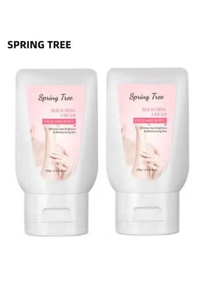 Spring Tree عبوتان من كريم ترطيب الوجه والجسم