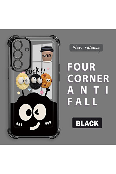 Hontinga حافظة متوافقة مع هاتف سامسونج جالاكسي A56، حافظة هاتف من السيليكون ا...