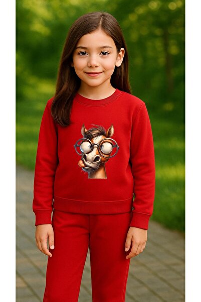 playwear Φούτερ ομάδας με στάμπα AT GLASSES για κορίτσια και αγόρια, με λαιμό...