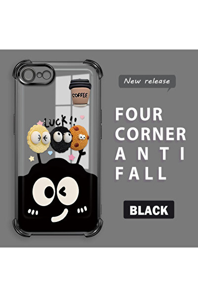 Hontinga حافظة متوافقة مع هاتف iPhone 7/8/SE 2020 2022، حافظة هاتف من السيليك...