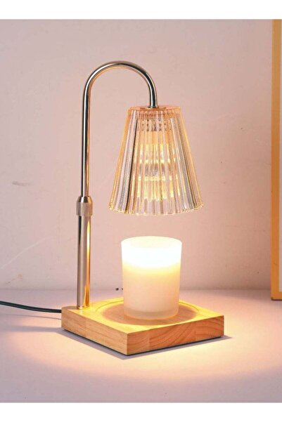 generalbuiltin مصباح تدفئة الشموع العتيق من Beauenty - مزود بمصباحين، وجهاز ت...