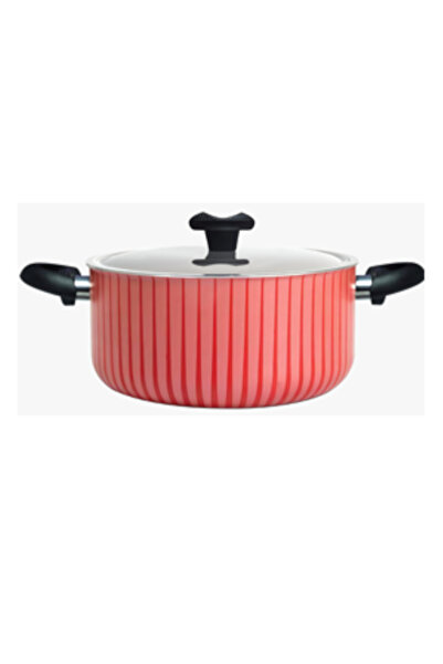 ROVAL روفال قدر بيدين غطاء استيل 28سم