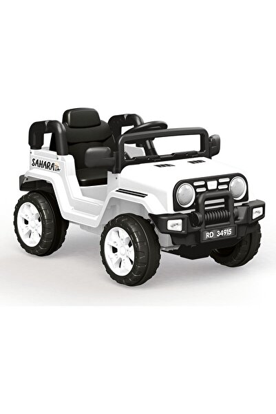 Dolu Oyuncak Sahara Beyaz 12 V Akülü Araba