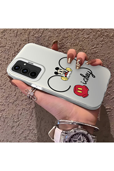 Hontinga حافظة هاتف متوافقة مع هاتف سامسونج جالاكسي A54 ميكي مضادة للصدمات وم...