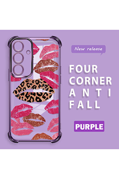 ucuc حافظة حماية من السيليكون الشفاف المتوافقة مع هاتف Samsung Galaxy S24 بأن...