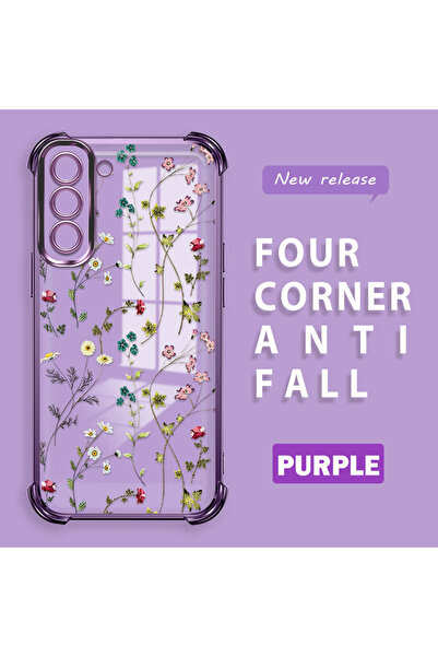 ucuc Samsung Galaxy S21 Fe 5G Uyumlu Şeffaf Silikon Çarpıntı Koruyucu Kılıf Ç...