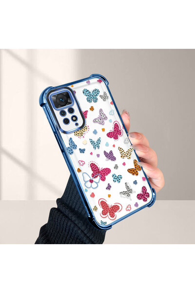 ucuc حافظة حماية من السيليكون الشفاف المتوافقة مع هاتف Xiaomi Redmi Note 11 P...