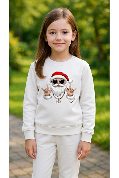 playwear Φούτερ ομάδας EL İŞARET NOAL με στάμπα για κορίτσια και αγόρια, με λ...