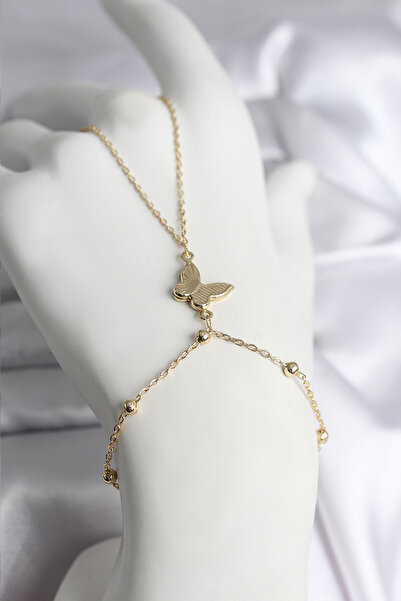 ELİZ BERRA MODA 316L Steel Gold Color Model Women's Şahmeran