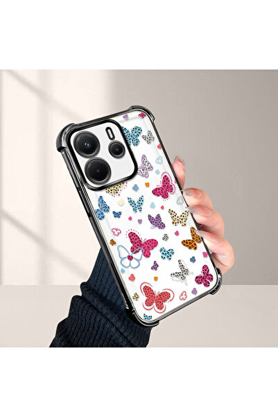 ucuc حافظة حماية من السيليكون الشفاف المتوافقة مع Xiaomi Redmi Note 14 بأنماط...