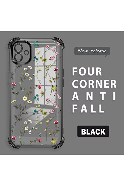 ucuc حافظة حماية من السيليكون الشفاف المتوافقة مع هاتف Samsung Galaxy A04 بأن...