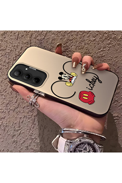 Hontinga حافظة هاتف متوافقة مع سامسونج جالاكسي A35، تصميم ميكي مضاد للصدمات و...