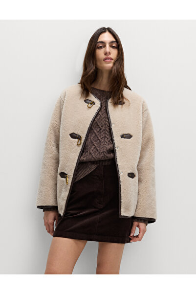 Marks & Spencer Detaylı Suni Kürk Ceket