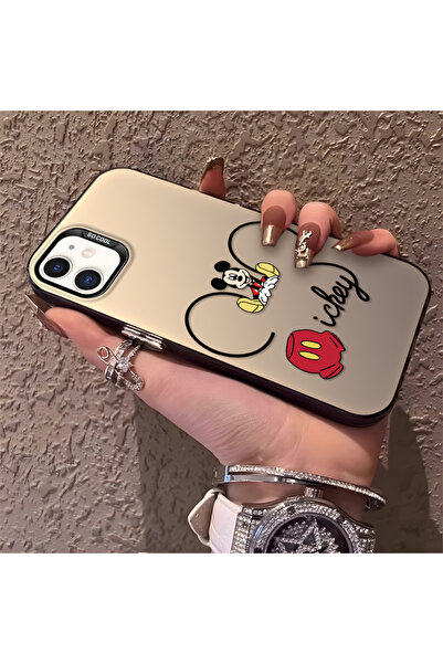 Hontinga حافظة هاتف متوافقة مع iPhone 11 ميكي مضادة للصدمات ومضادة للسقوط