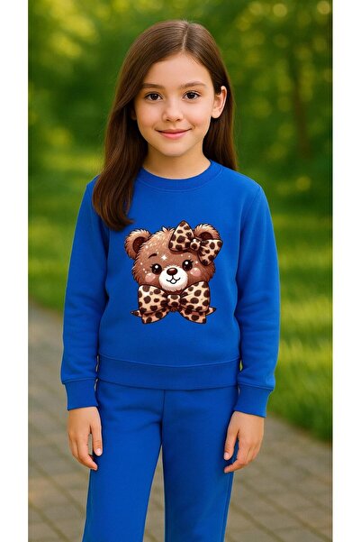 playwear Φούτερ ομάδας KURDELE AYI V1 με στάμπα για κορίτσια και αγόρια, με λ...