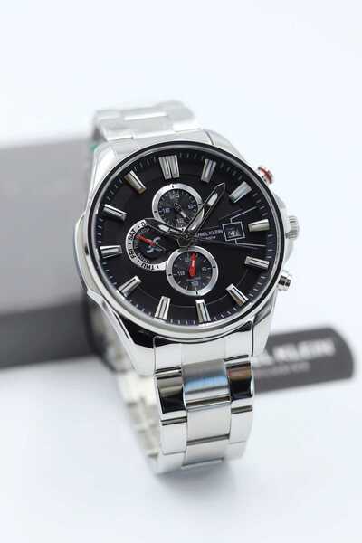 Daniel Klein Steel Cord Men's Wristwatch 3 Atm Water Resistant Asw123-I2153Dk