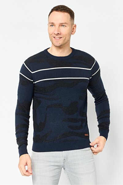 Harmont & Blaine Jeans Harmont Blaine Jeans Men Crew Neck Textured Sweater, M...