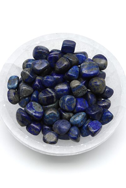 Alibaba Doğaltaş Lapis Lazuli Doğal Taş Tamburlanmış Parça - Tımbıl