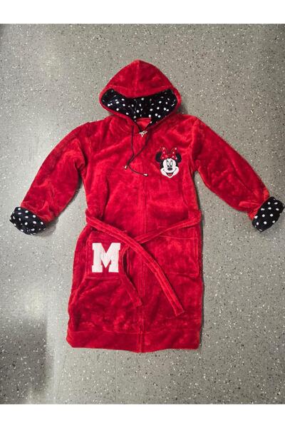 Minnie Mouse Cocolino hooded robe