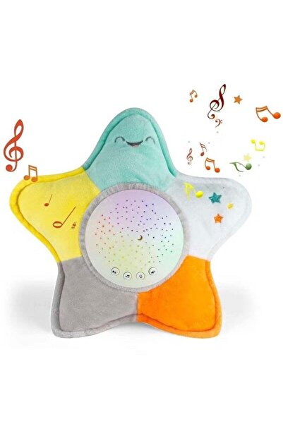 Gonice جهاز إصدار الضوضاء البيضاء المحمول على شكل نجم البحر وجهاز عرض ضوء ليلي