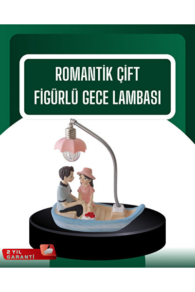teknoparkx Decorative Night Light with Couple Holding Hands Figure Romantic D...