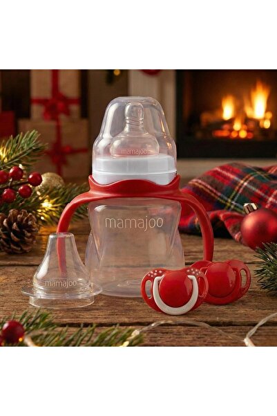 Mamajoo Yılbaşı Özel Koleksiyonu, Alıştırma Biberonu 160 ml & Ortodontik Emzi...