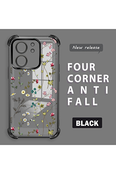 ucuc حافظة حماية من السيليكون الشفاف المتوافقة مع Xiaomi Mi 13T Pro/Mi 13T بأ...