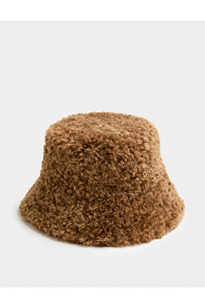 Marks & Spencer Suni Kürk Bucket Şapka