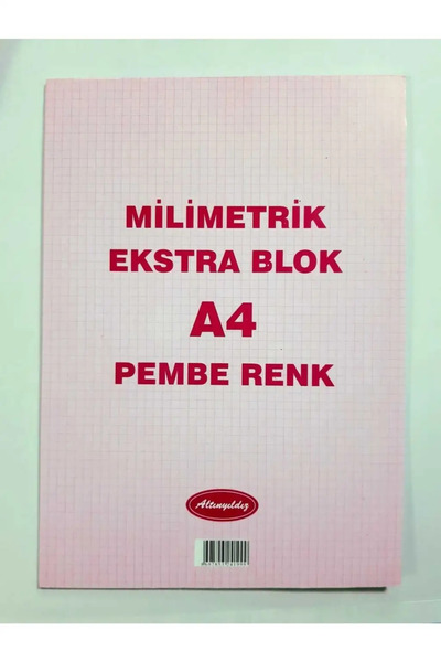 Altınyıldız Milimetrik Defter A4 Pembe