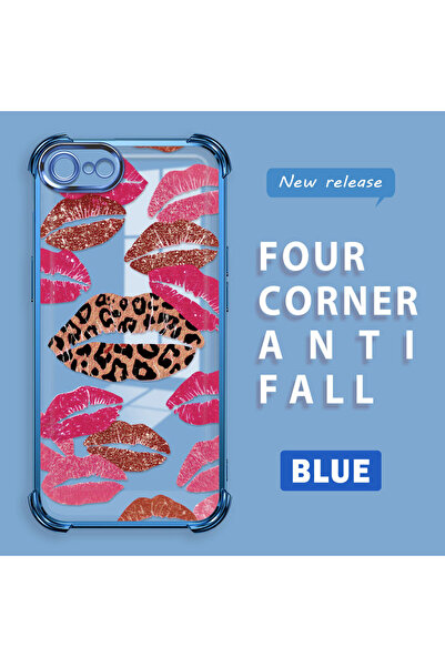 ucuc iPhone 7/8/Se 2020 2022 Compatible Transparent Silicone Flutter Protecti...