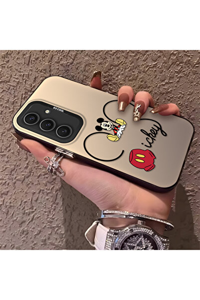 Hontinga حافظة هاتف متوافقة مع سامسونج جالاكسي S24 بلس، تصميم ميكي مضاد للصدم...