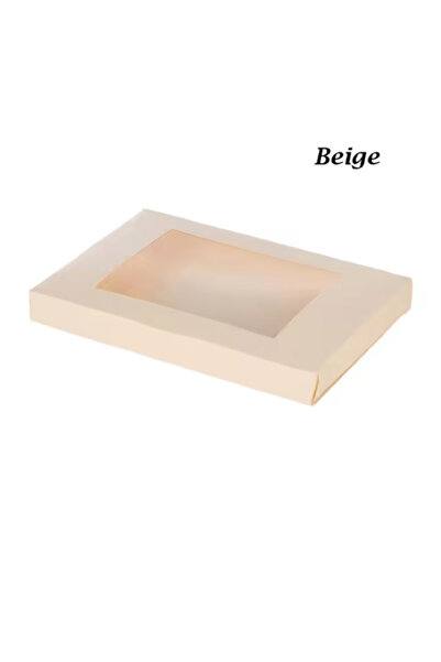 Choice 10 علب هدايا بيج اللون لحفلات الزفاف، هدايا للأطفال، لوازم حفلات أعياد...