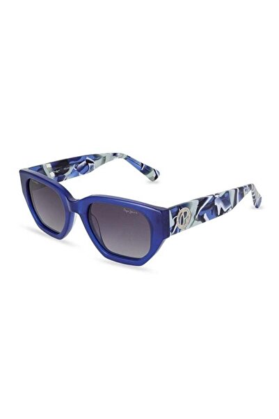 Pepe Jeans Men's Rectangular Sunglasses - PJ7411 - Lens Size: 52 mm