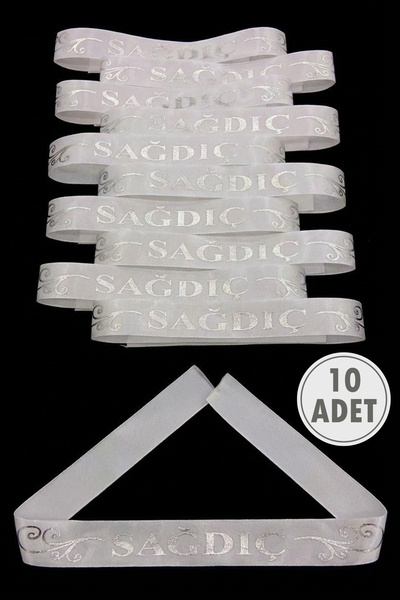 ZEYMERADE Білий срібний браслет для дружок, 10 браслетів, весілля, вечірка з ...