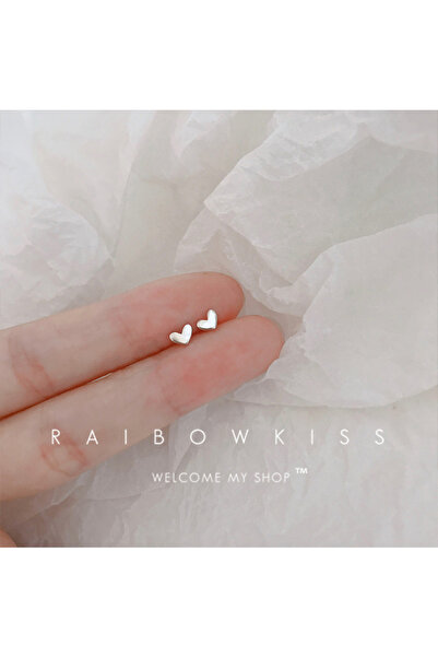 Choice قطعتان من أقراط فضية عيار 925 بتصميم نجمة صغيرة وقلب وفراشة، لون فضي، ...