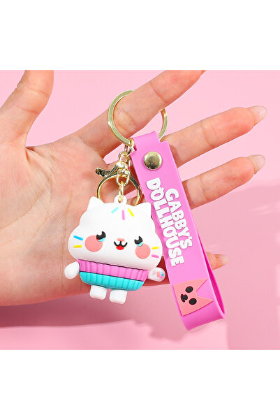 Choice 6 cm KC3521 Gabby's Dollhouse Keychain 3D Doll Pendant Handmade Backpa...