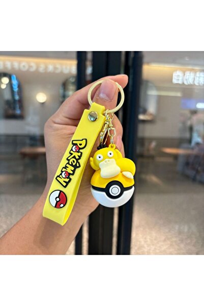 Choice 6 cm KC4604 Pokémon Poké Ball Keychain Set, Pikachu Eevee Charmander f...