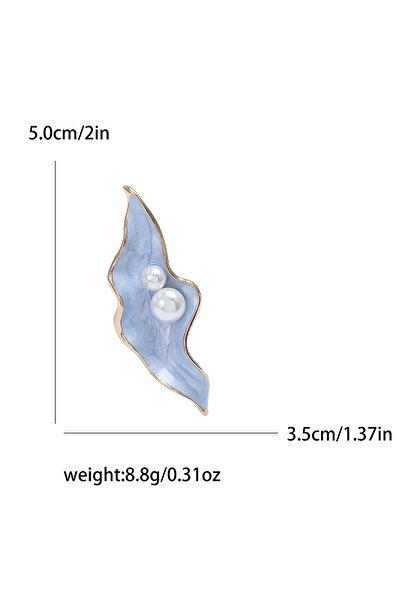 Choice دبابيس بروش عصرية من اللؤلؤ والصدف من Blue1749 للنساء والرجال، دبابيس ...