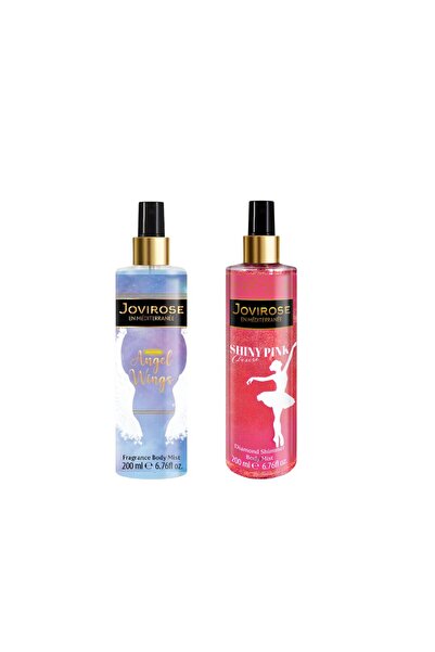 Jovirose Spray de corp Angel Wings 200 ml + Spray de corp Shiny Pink Desire 2...