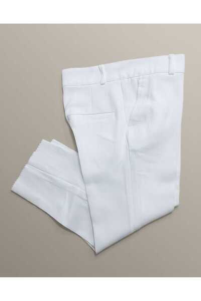 SENİOR Children's Elastic Waist Tube Leg Fabric Trousers