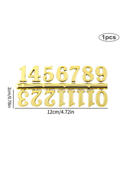 Choice أرقام عربية - أرقام ذهبية للساعة، أرقام عربية ورومانية، ترميم أرقام ال...