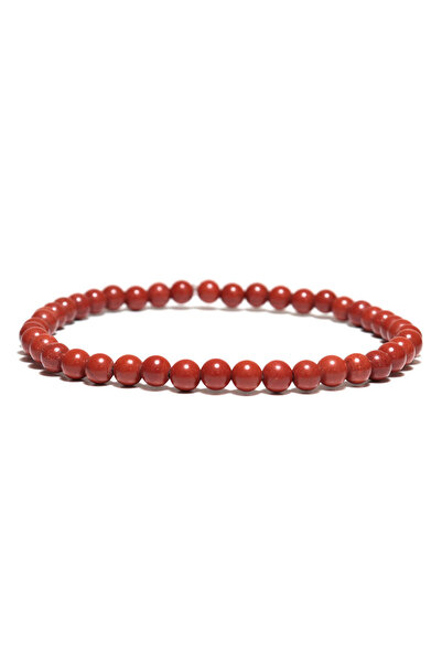 Choice 4mm Real Natural Red Coral Stone Bracelet Men Women 4mm 6mm 8mm 10mm Strand Braslet Yoga Meditation