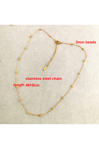 Choice سلسلة ذهبية Y0007، قلادة ساحرة بقلادة مريم العذراء من الفولاذ المقاوم ...