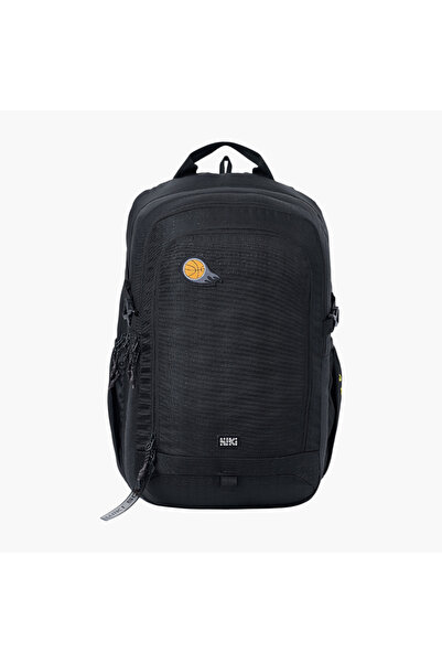 Wildcraft حقيبة ظهر مدرسية من ويكي ذات ملمس مميز مع أحزمة كتف قابلة للتعديل - 25×25×50 سم