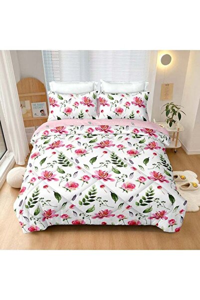 Noon East طقم غطاء لحاف من 4 قطع | مصنوع من ألياف دقيقة ناعمة | ألوان متعددة