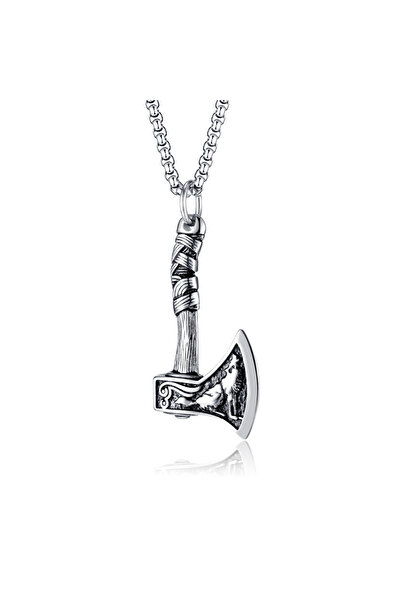 Choice قلادة عتيقة الطراز من الفولاذ المقاوم للصدأ، بطول 60 سم، بتصميم مستوحى...