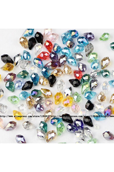 Choice6 5x8mm 50pcs CS500 Mixed color 5*8mm 50pcs Briolette Pendant Waterdrop...