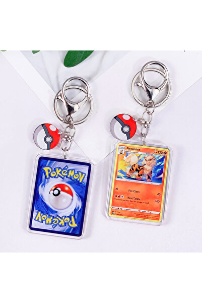 Miniso 6 cm 24 Anime Pokémon Cute Acrylic Car Keychain Accessories Pikachu Ch...
