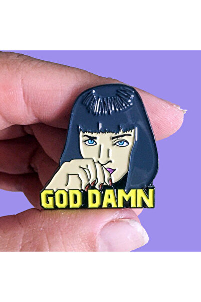 Choice فيلم كلاسيكي، ميا والاس، دبابيس بروش، شارات معدنية مطلية بالمينا، دباب...