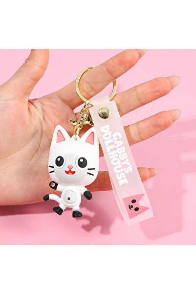 Choice سلسلة مفاتيح بيت الدمى من غابي، 6 سم، KC3525، قلادة دمية ثلاثية الأبعاد، إكسسوارات حقيبة ظهر مصنوعة يدويًا، سلسلة مفاتيح إبداعية